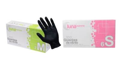 Guantes de Nitrilo Luna sin polvo