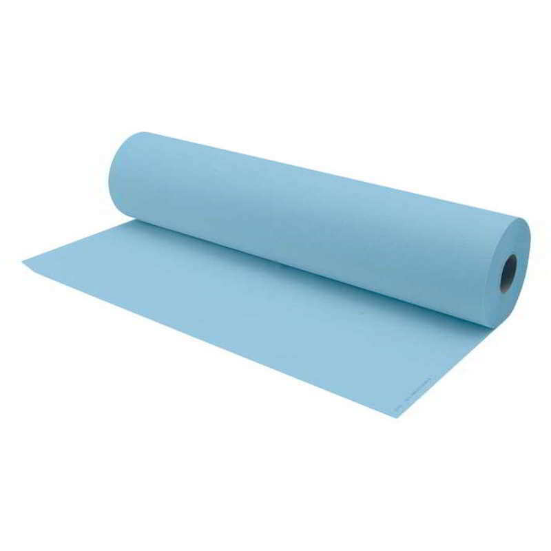 Papel de camilla Azul, Desechables