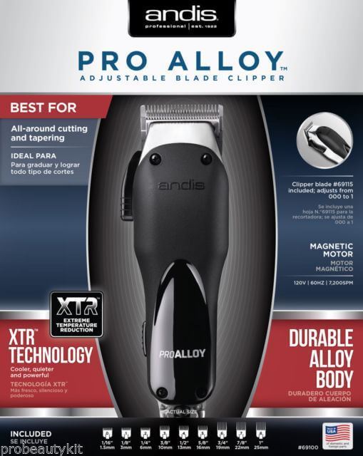 Andis Pro Alloy | Máquinas cortapelos Andis Profesional