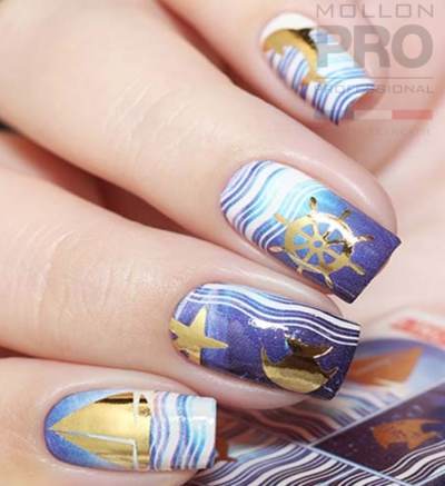 Pegatinas para uñas Mollon Pro Nail Art Stickers