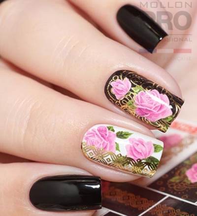 Pegatinas para uñas Mollon Pro Nail Art Stickers