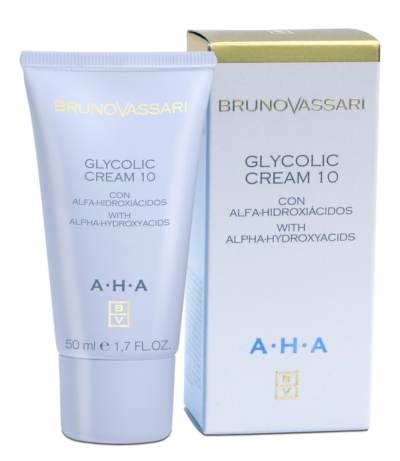 Crema AHA Glycolic Cream 10 Bruno Vassari