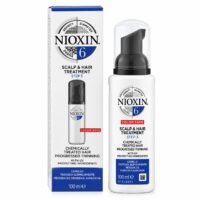 Tratamiento sin aclarado Nioxin System 6 Paso 3 para cabello tratado químicamente con debilitamiento progresivo