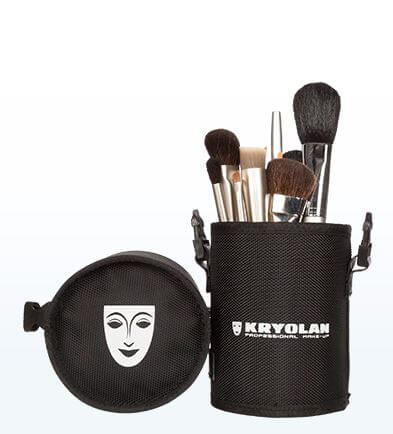 Estuche para pinceles Kryolan Cylindric Brush Holder