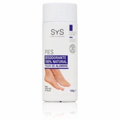 Desodorante de pies SyS de polvo de alumbre