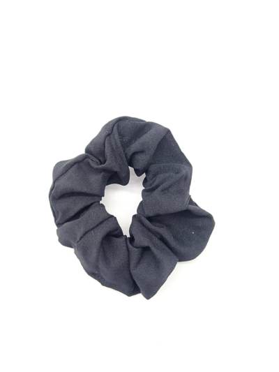 Scrunchie coletero fru fru gasa negro Isamay