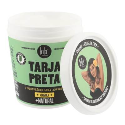 Máscara Lola Cosmetics Restauradora con Queratina Vegetal Tarja Preta