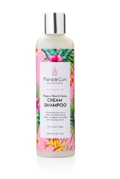 Champú Flora & Curl Organic Rose & Honey