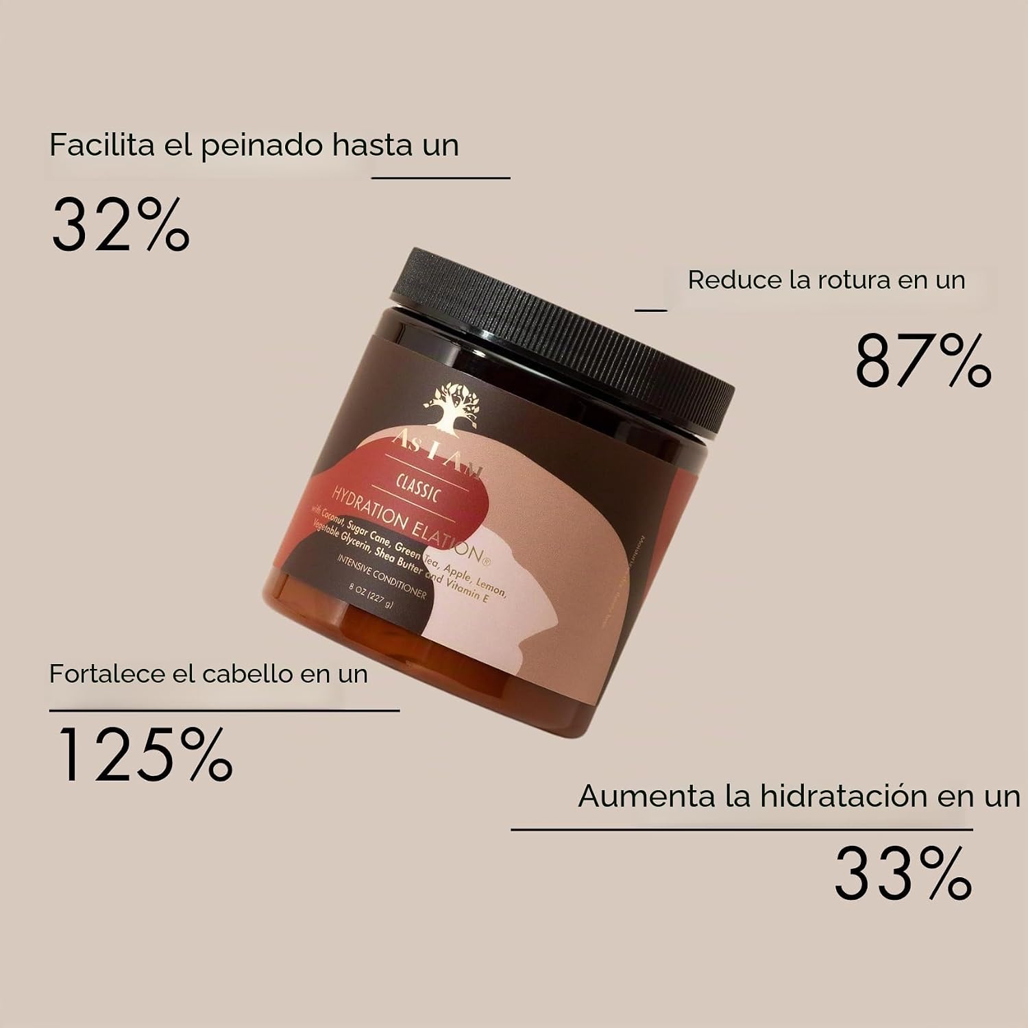Mascarilla hidratación profunda As I Am Hydration Elation - Imagen 2