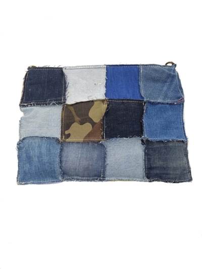 Bolso bandolera estampado denim - Imagen 2