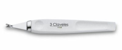 Cortacutículas profesional 3 Claveles 10cm