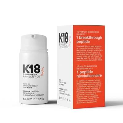 Mascarilla capilar K18 reparadora molecular sin aclarado