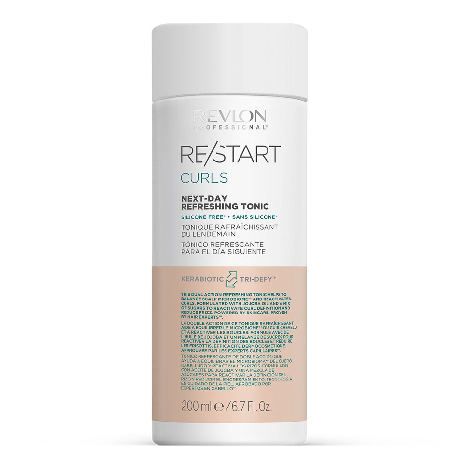 Tónico Refrescante para Rizos Revlon Professional RE/START para revitalizar y redefinir rizos