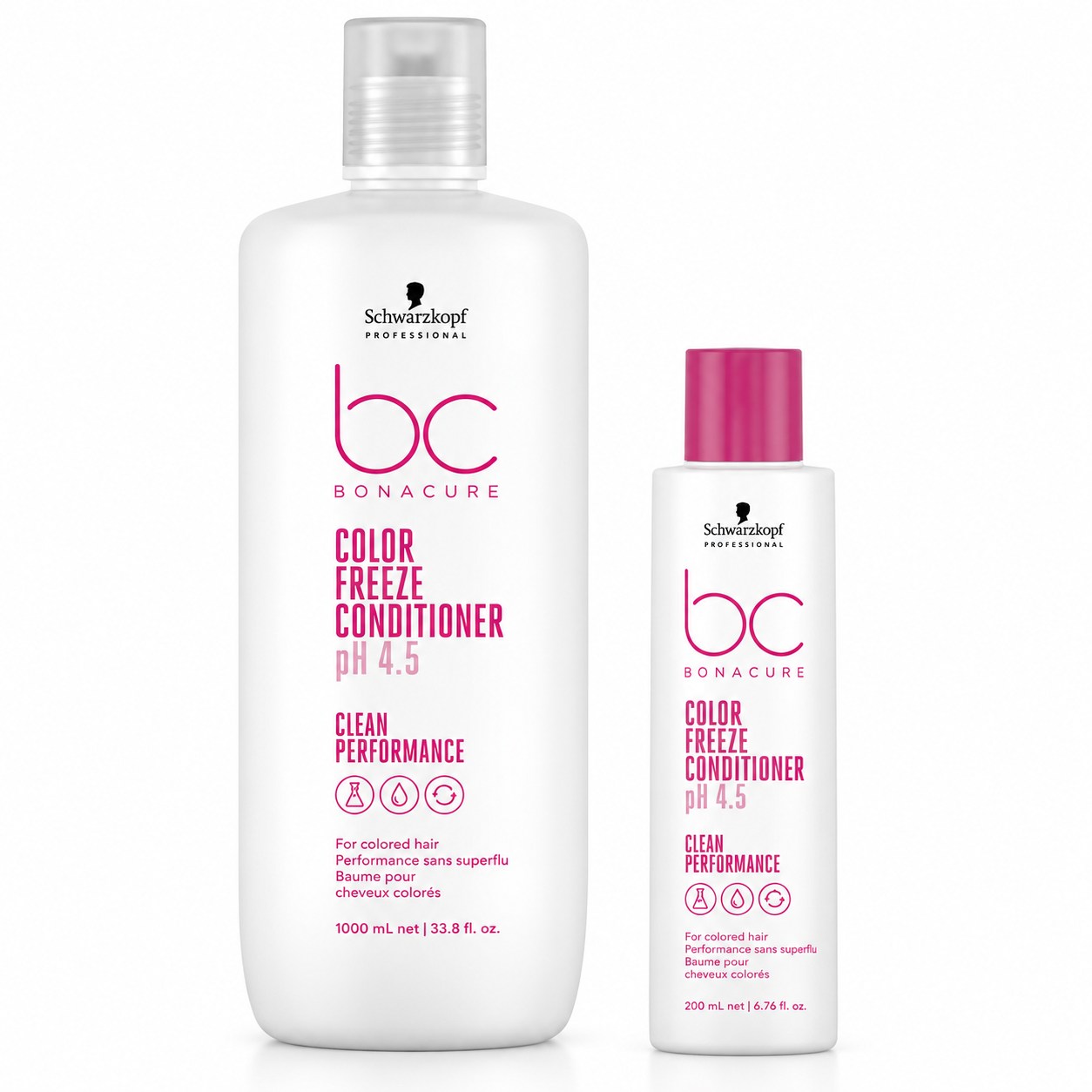 Acondicionador Schwarzkopf BC Bonacure Color Freeze pH 4.5 Clean Performance para cabello teñido