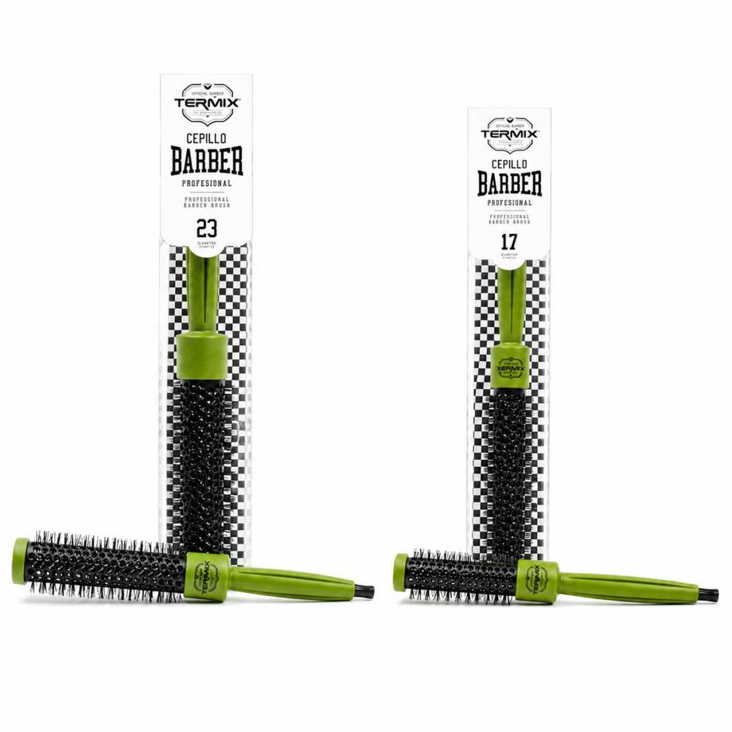 Cepillos Termix Barber Edition profesionales para secado y peinado en barbería