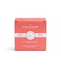 Champú sólido 2 en 1 especial rizos Valquer para limpiar y definir el cabello rizado