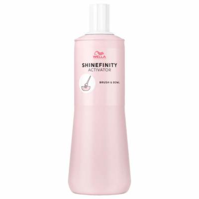 Activador Wella Shinefinity bol y brocha