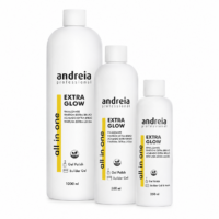 Limpiador final Extra Glow All In One Andreia para un brillo intenso en la manicura