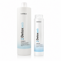 Champú Regulador de Grasa Montibello DetoxSeb para purificar el cuero cabelludo y controlar el exceso de sebo