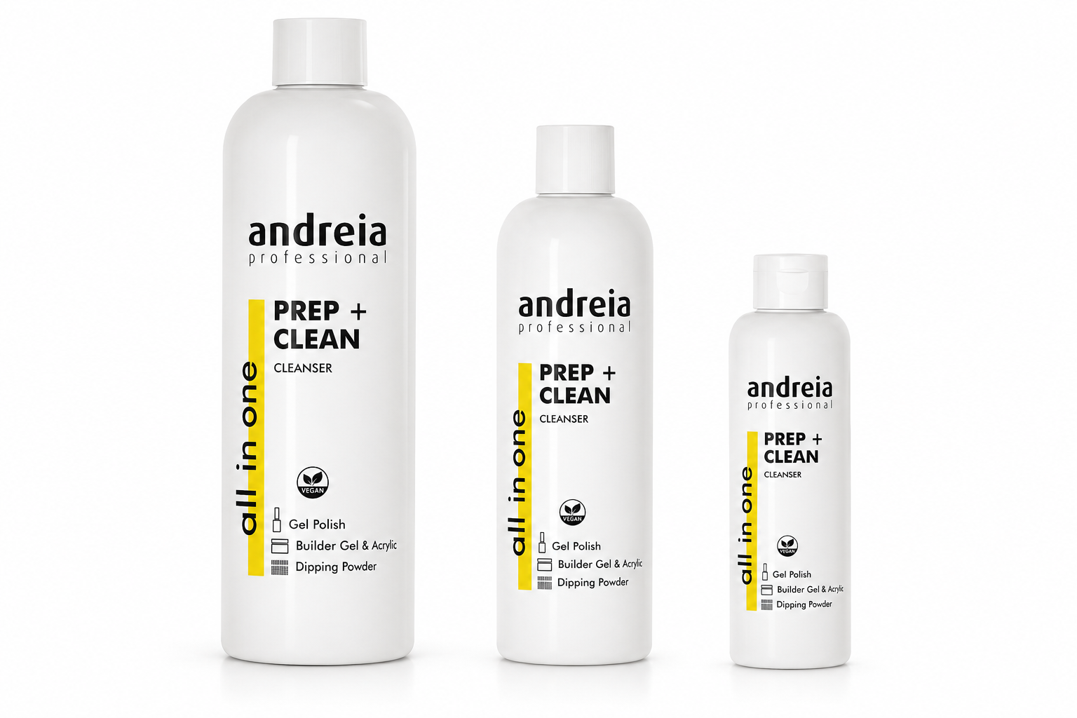 Limpiador All In One Andreia Prep + Clean para preparar y limpiar las uñas