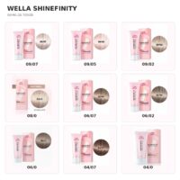 Coloración semipermanente Wella Shinefinity Brillo Tonos Naturales para matizar, aportar luminosidad y realzar el color del cabello