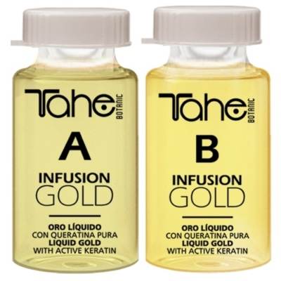 Tratamiento Infusion Gold Tahe Queratina Pura