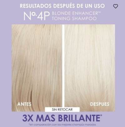 Olaplex Champú Nº4P Blonde Enhancer Toning