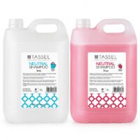 Champú Tassel 5 litros formato profesional para limpieza y cuidado del cabello