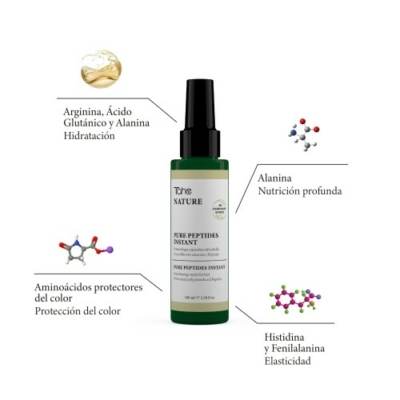 Tratamiento instantáneo Pure peptides Tahe Nature