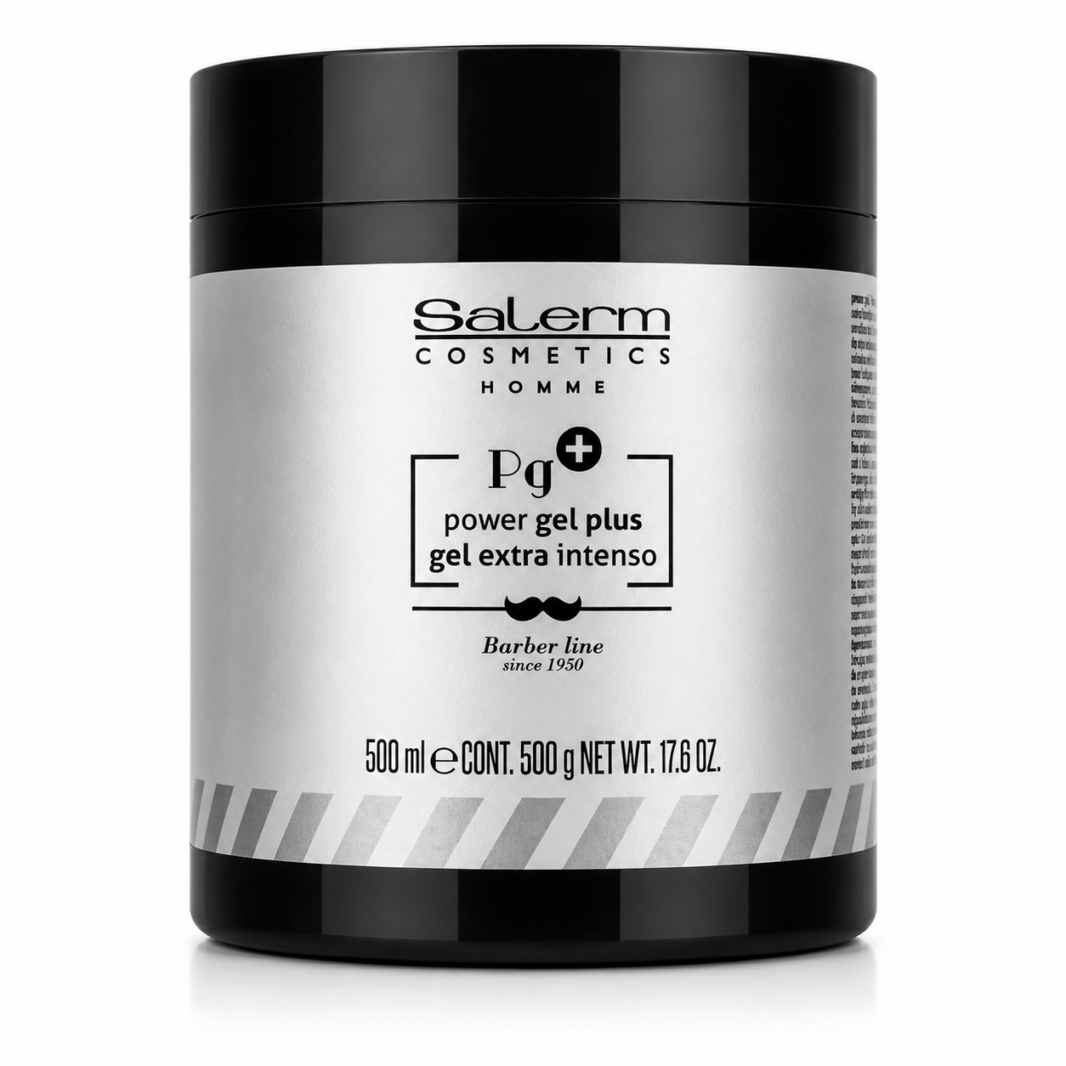 Gel intenso Salerm para fijación fuerte y peinados de larga duración