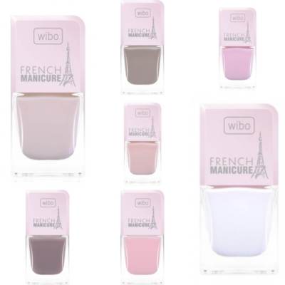 Esmaltes French manicure Wibo