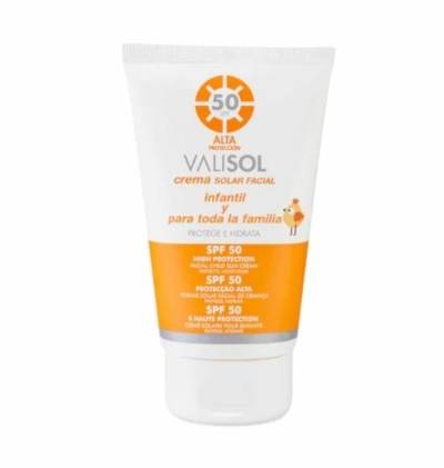 Crema solar facial infantil Valquer Valisol