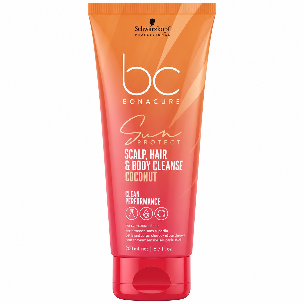 Champú Cabello y Cuerpo Schwarzkopf BC Bonacure Sun Protect Clean Performance para después de la exposición al sol