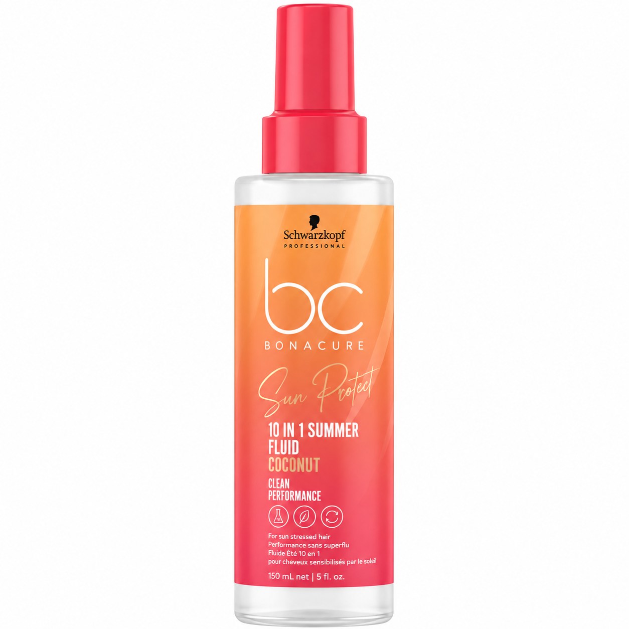 Spray Ondas Schwarzkopf BC Bonacure Sun Protect Clean Performance para crear ondas y textura en el cabello
