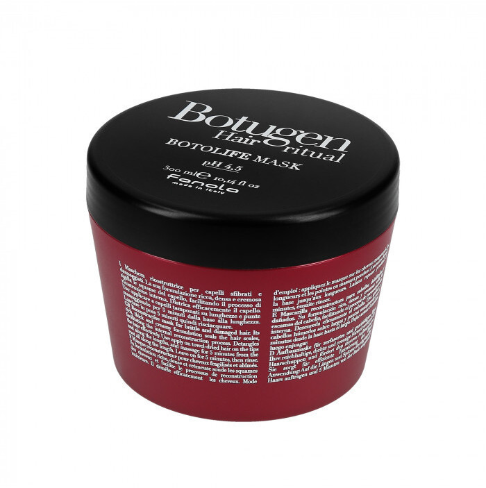 Mascarilla Reconstructiva Fanola Botugen para reparar y fortalecer el cabello dañado