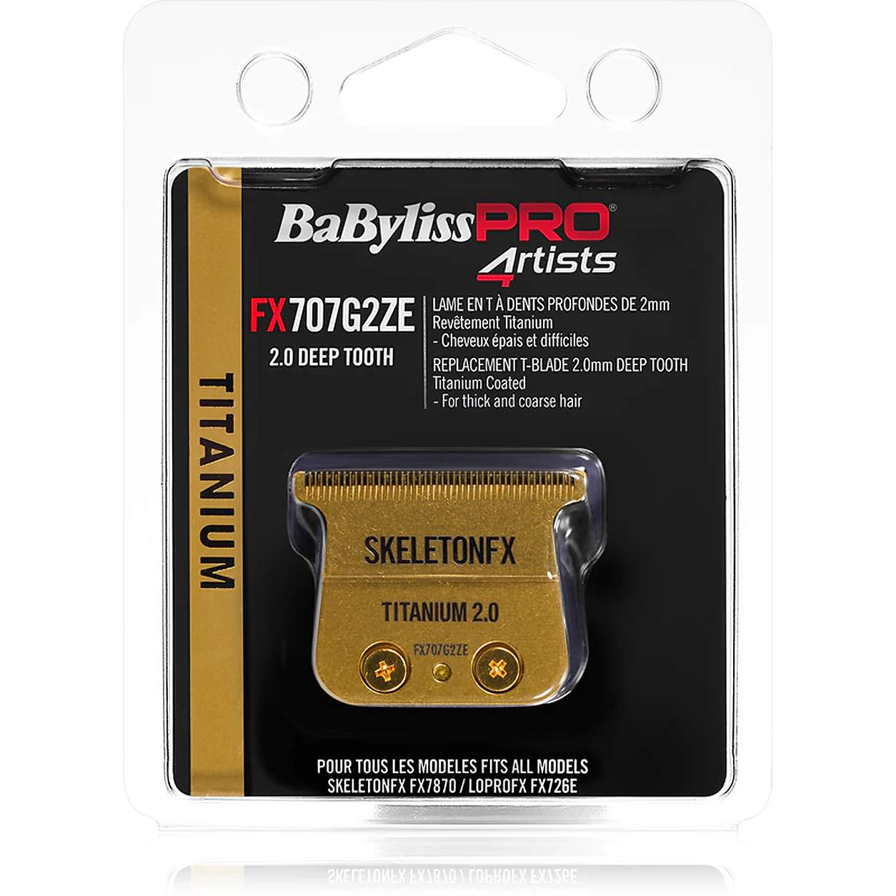 Cabezal de corte 2.0 BaBylissPRO Skeleton para máquina trimmer profesional