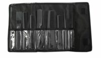 Estuche profesional Eurostil 9 peines con cierre