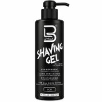 Gel de afeitar transparente Level3 para afeitado y perfilado preciso de barba