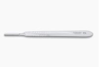 Mango bisturí 3 Claveles de 13 cm para cuchillas de pedicura profesional