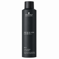 Laca Seca Schwarzkopf OSiS+ Session Label de fijación fuerte para peinados duraderos