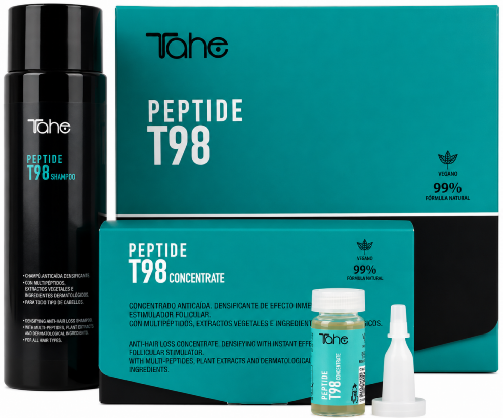 Pack anticaída Tahe ampollas Peptide T98