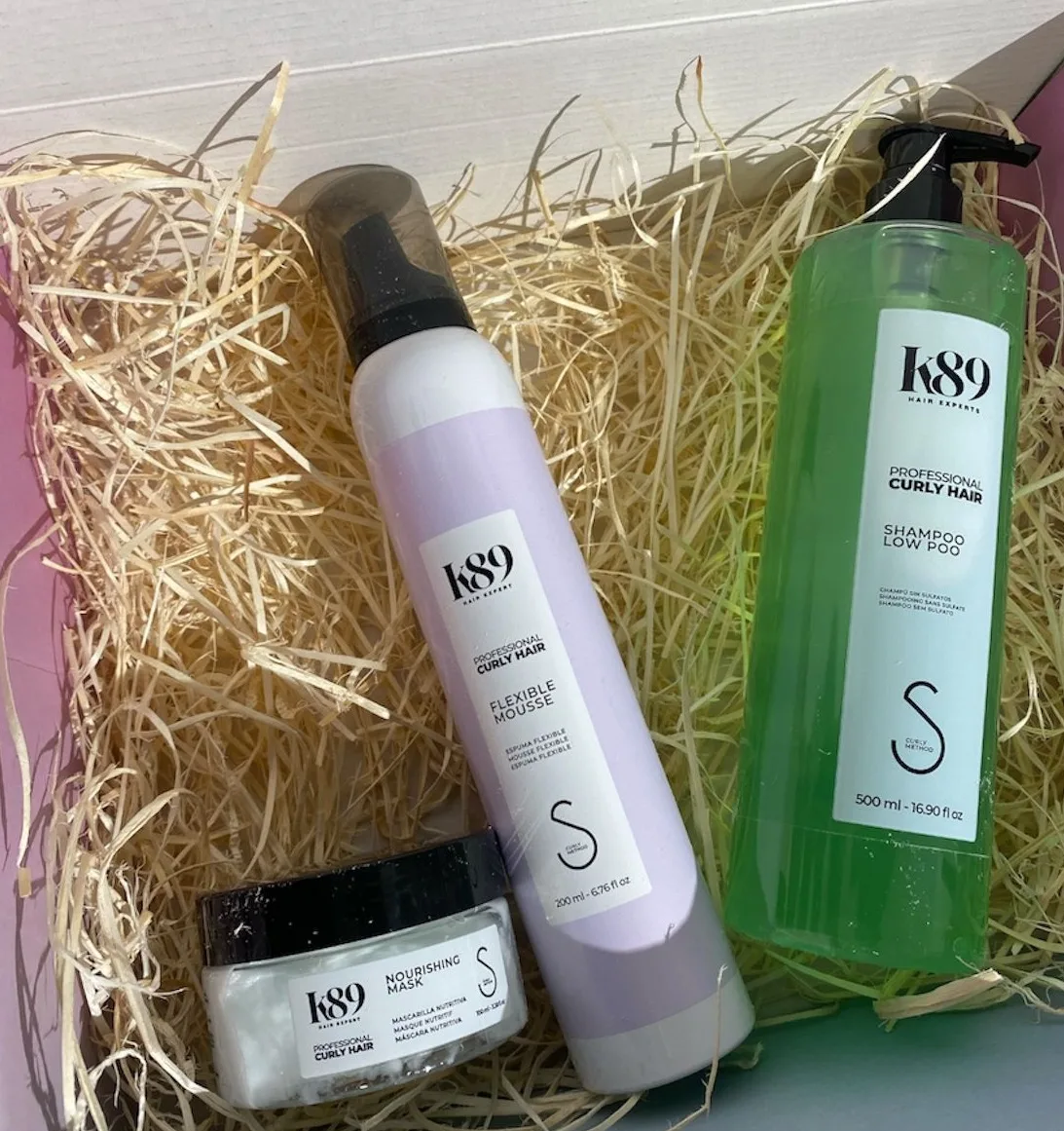 Pack K89 profesional Curly Mousse Flexible