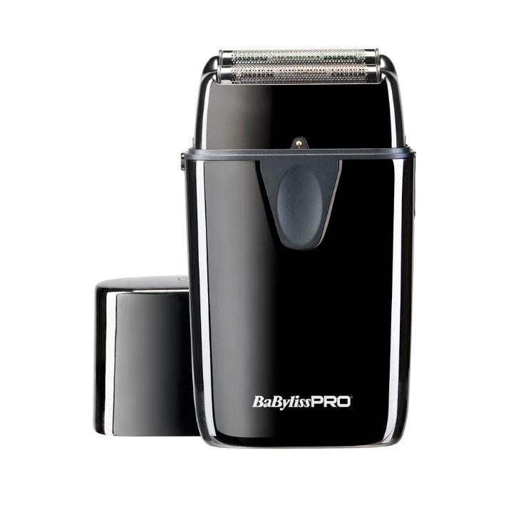 Afeitadora metálica BaBylissPRO UV FOIL02 con desinfección UV para un afeitado profesional