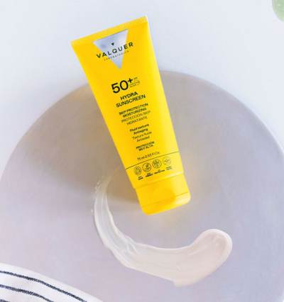Crema Facial 50+ Hidra Sunscreem Hidratante y Antiedad Valquer
