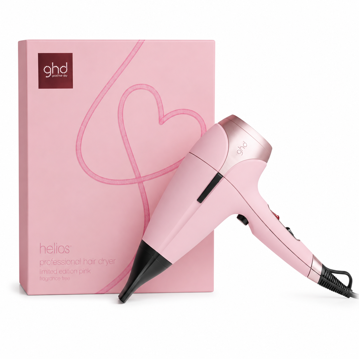 Secador profesional ghd helios rosa pastel