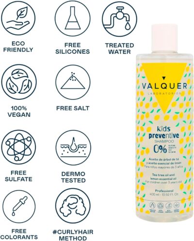 Champú preventivo Válquer kids