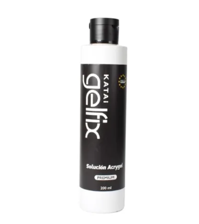 Solución acrygel Gelfix extensión de uñas