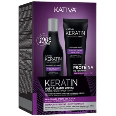 Kit Kativa post alisado Keratin