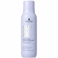 Acondicionador matizador Schwarzkopf BLONDME para cabello rubio, decolorado o con mechas