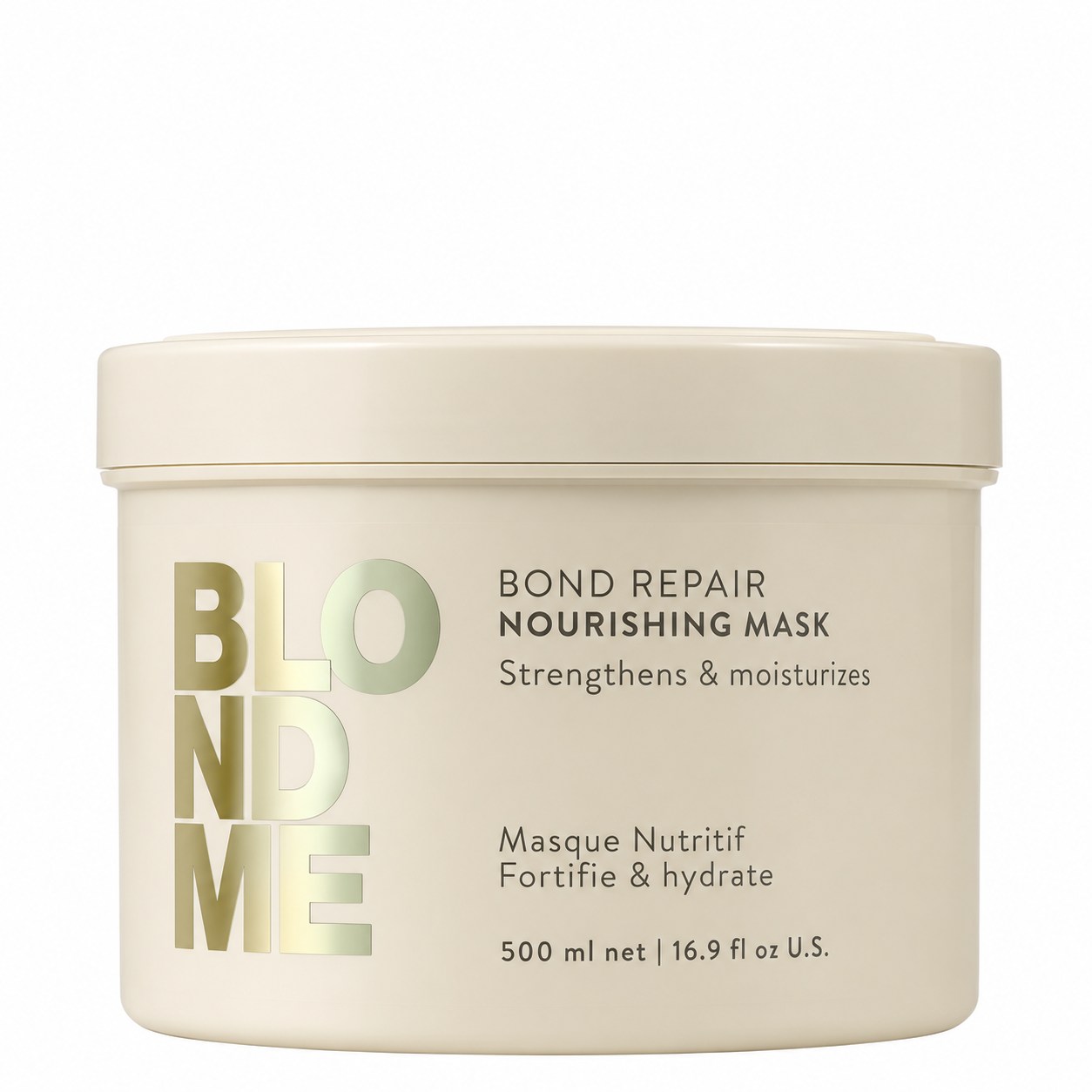 Mascarilla nutritiva Schwarzkopf BLONDME para cabello rubio, decolorado o con mechas